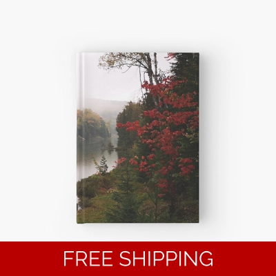Le Studio Hardcover Journal Lake Perry Fall 2019